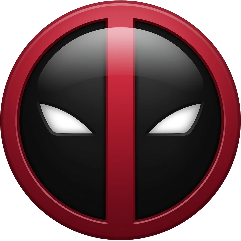 Deadpool logo emoji