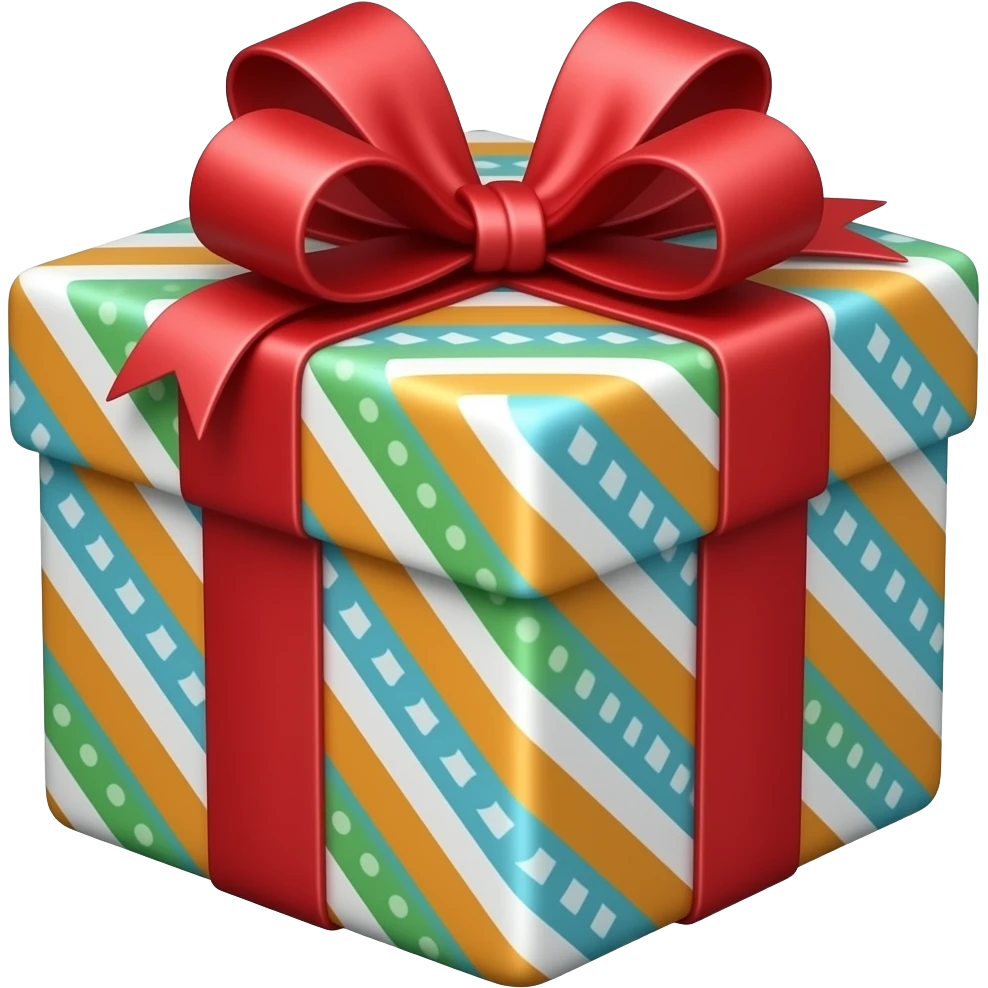 Holiday presents emoji