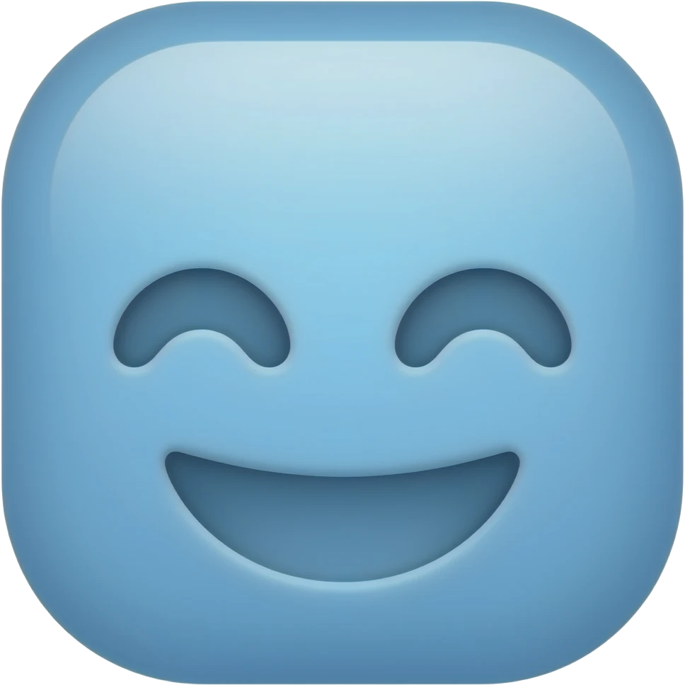 Emojis azul emoji