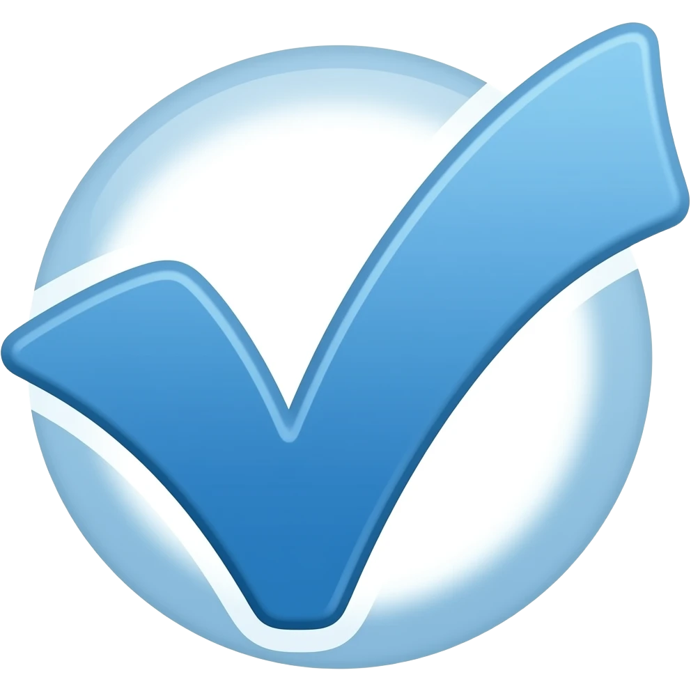 Meta verified blue tick emoji