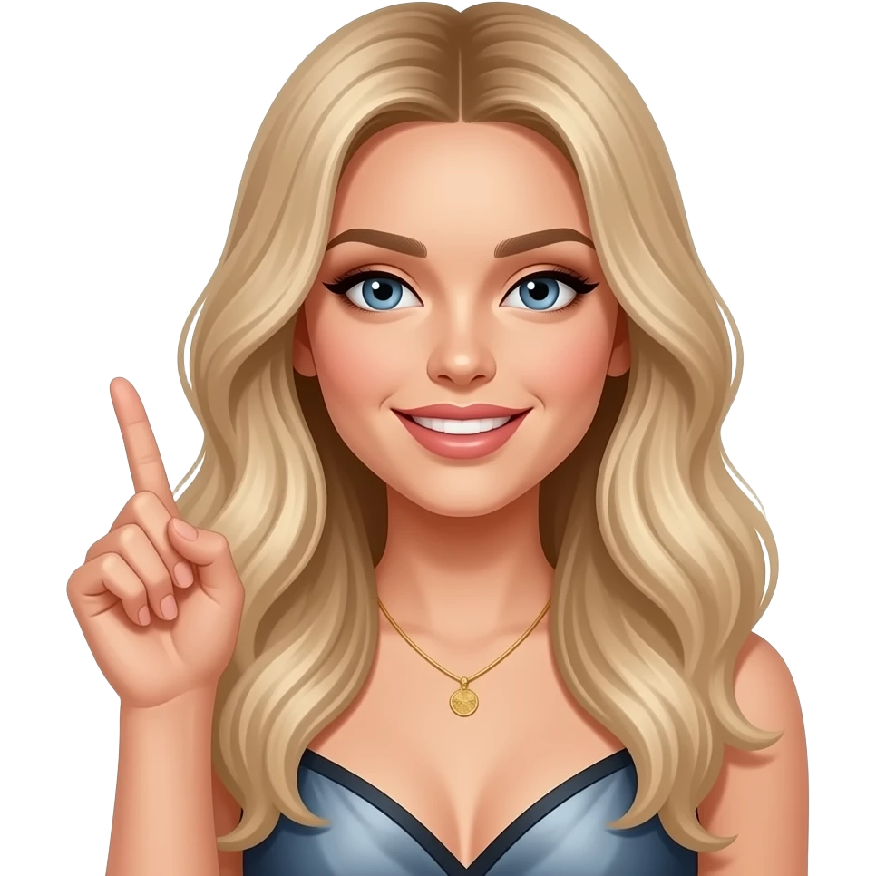 victoria’s-secret-model-with-long-light-blonde tipping-hand emoji