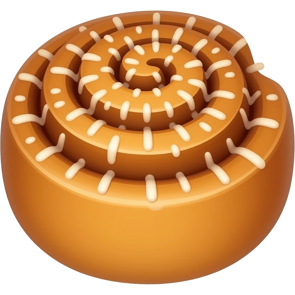 cinnamon roll emoji