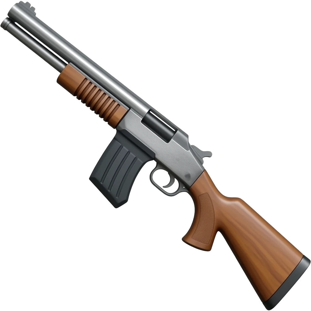 Shotgun to the left emoji