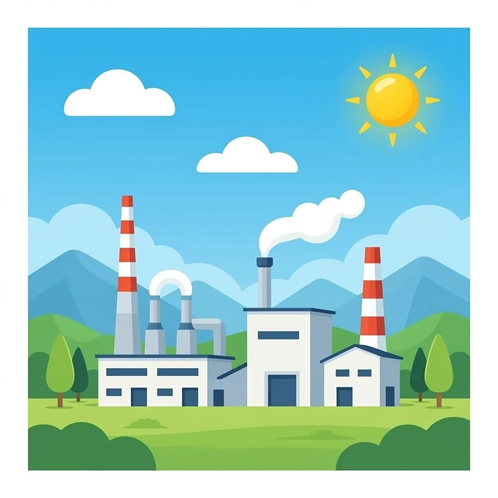 Factories a colser view emoji