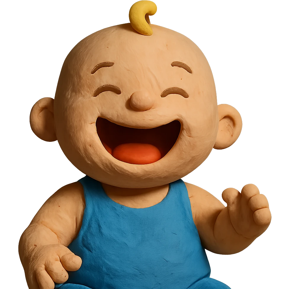 laughing baby emoji