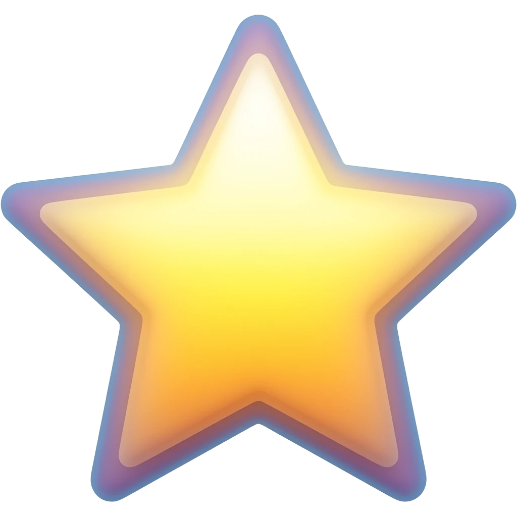 lisa frank shooting star emoji