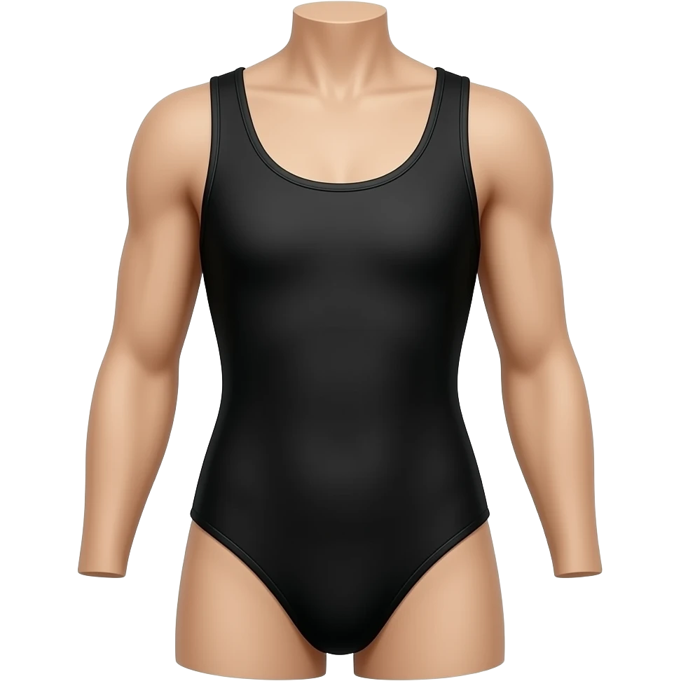 bodysuit black emoji