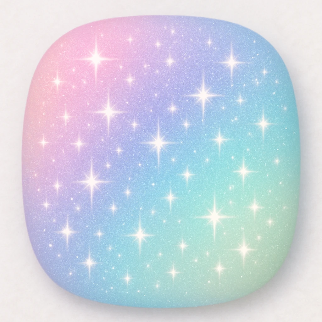 sparkly pastel object emoji