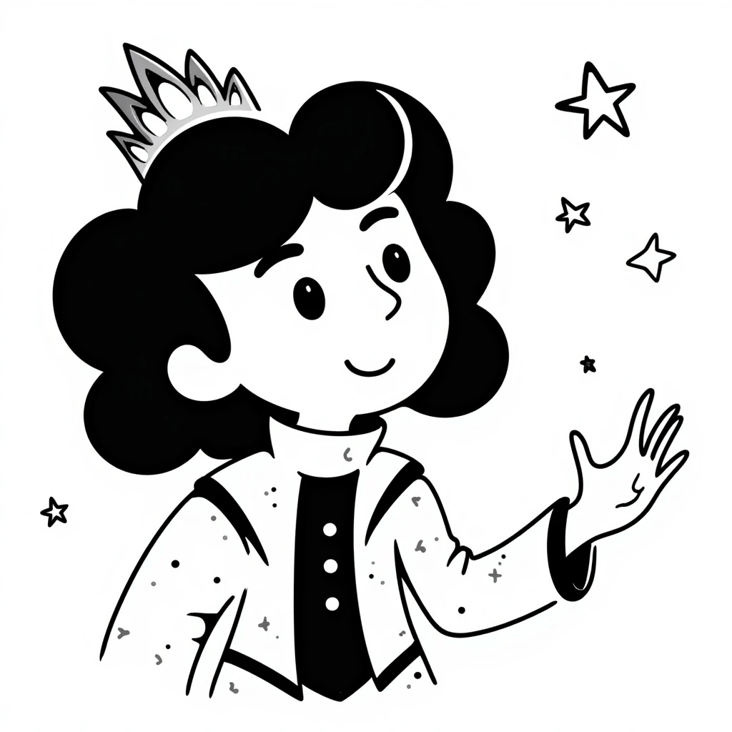 A space princess emoji