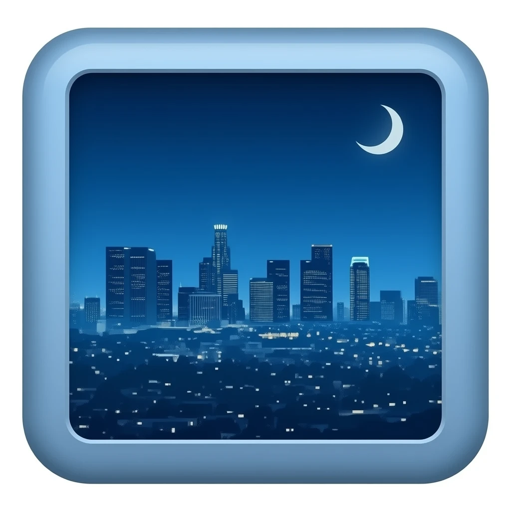 And can't find encino in a deep indigo-blue and emoji