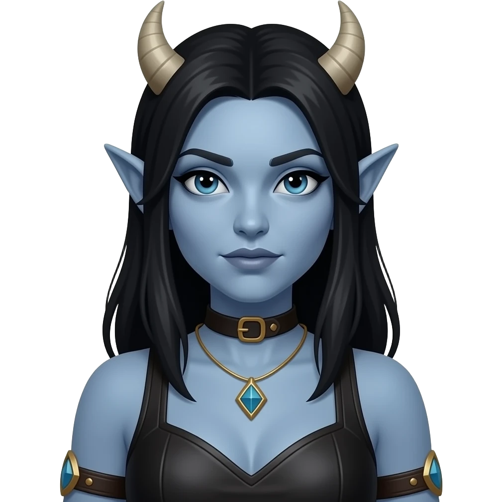 Drow rogue dnd look female emoji