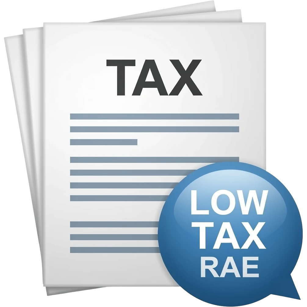 Very Low Corporate Taxes emoji