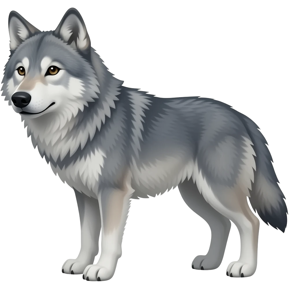 wolf emoji