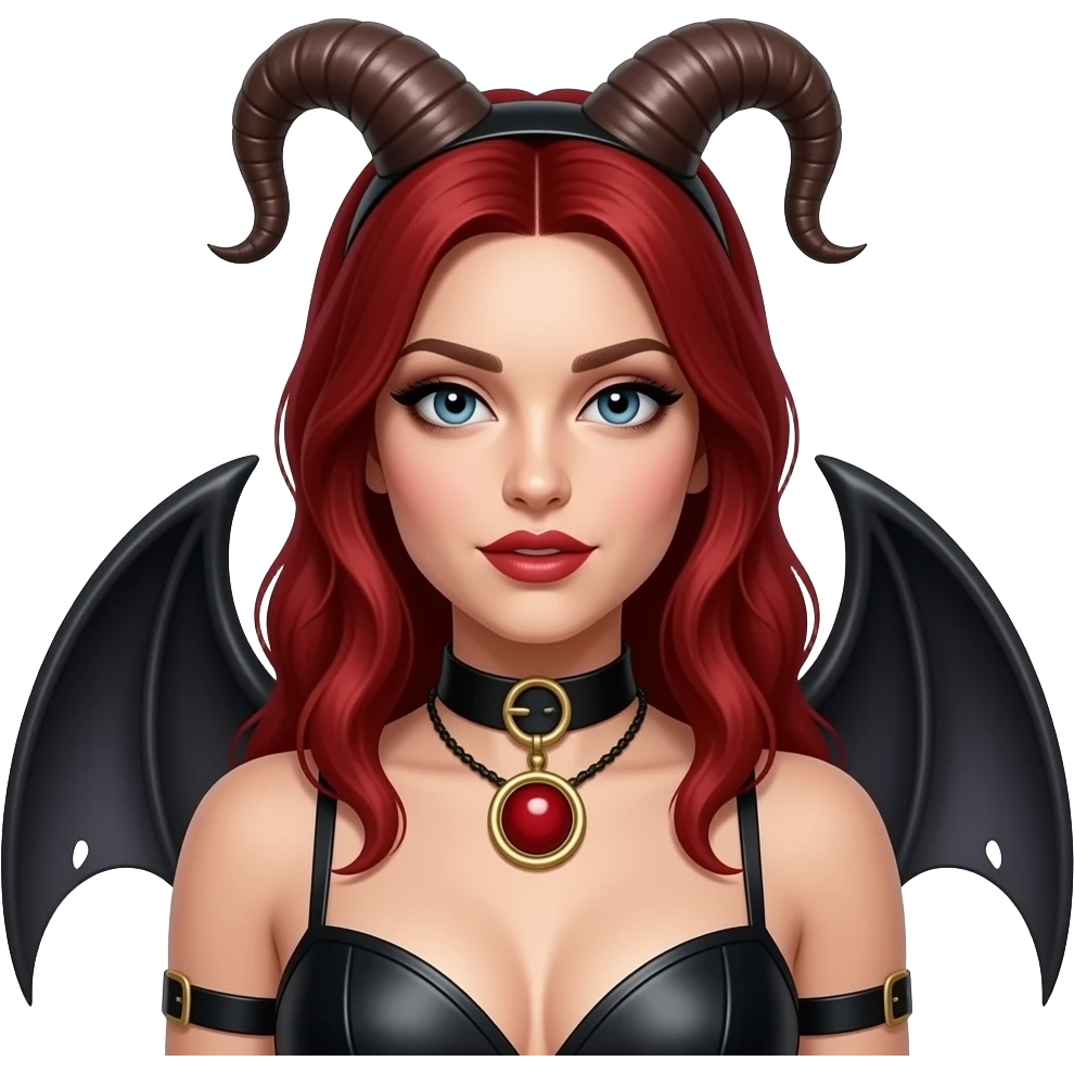 Baphomet babe freak show emoji