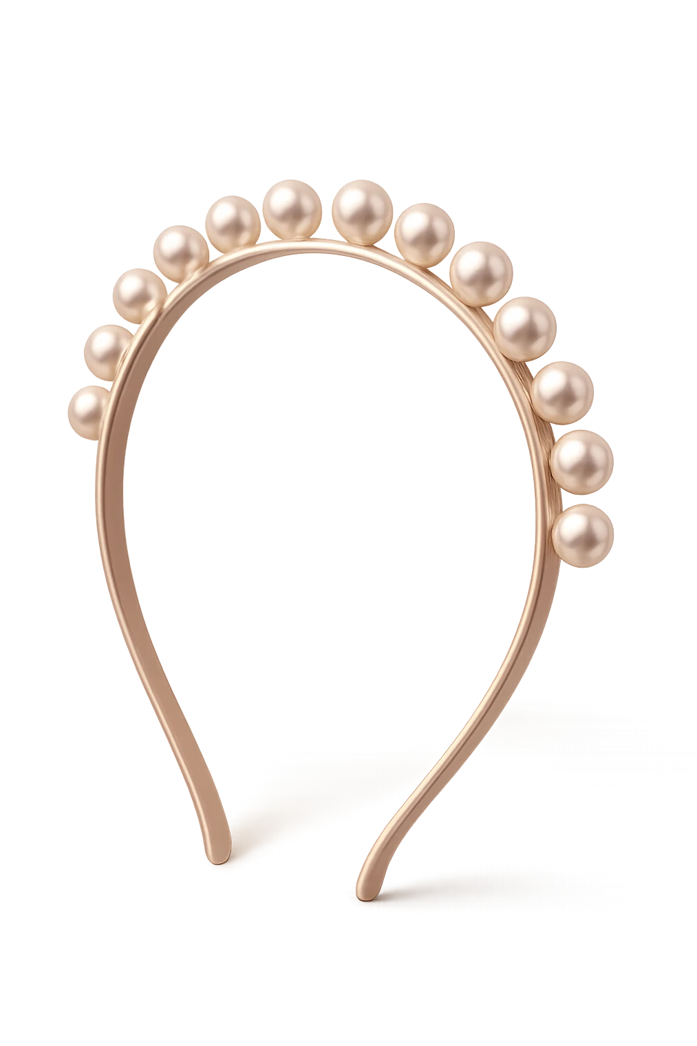 pink pearl headband, elegant and modern emoji