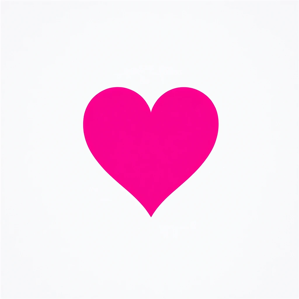 goth pink heart, remove background emoji