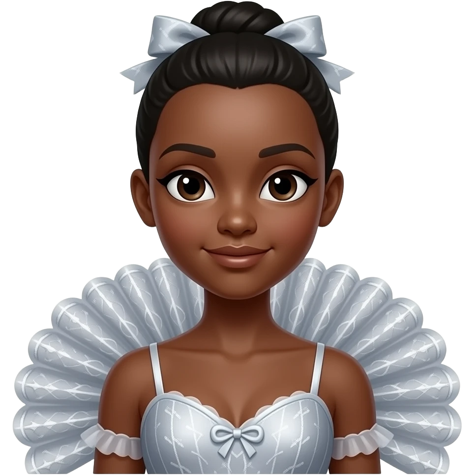 BLACK BALLERINA emoji