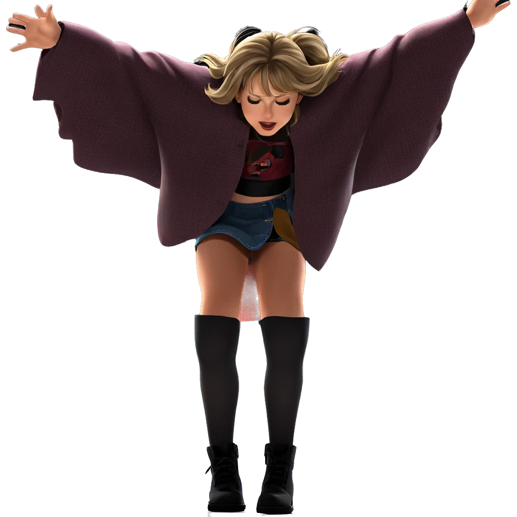 girl singing in a skirt emoji