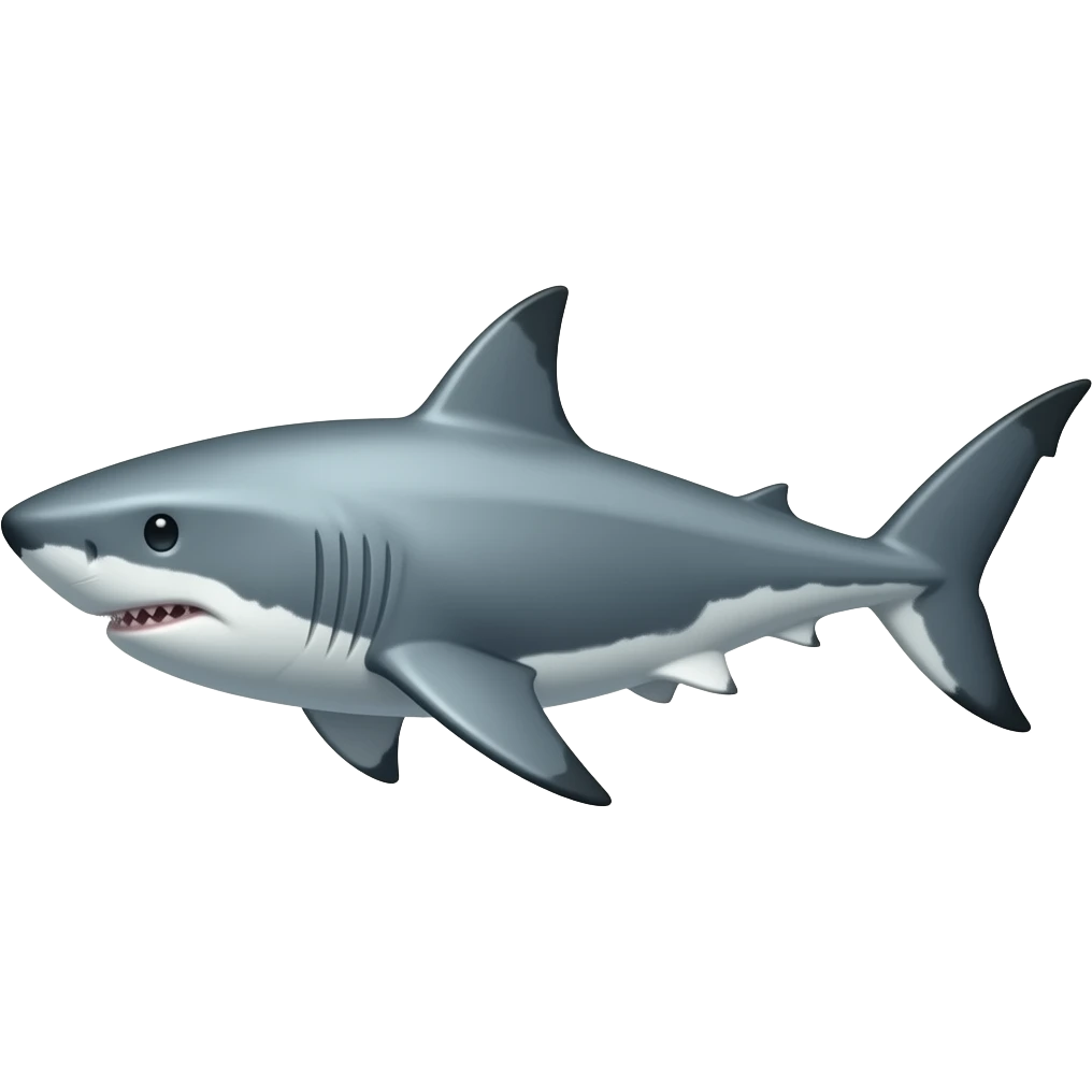 Shark emoji