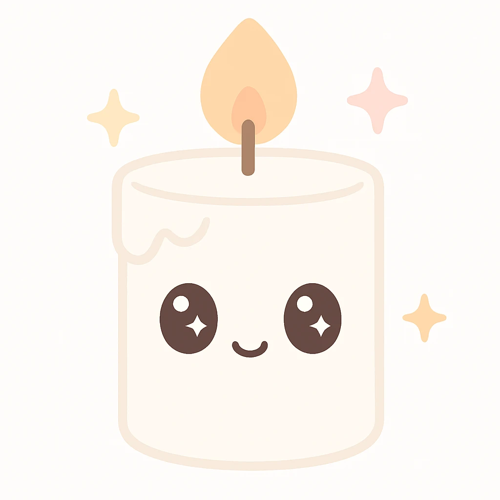 white candle emoji
