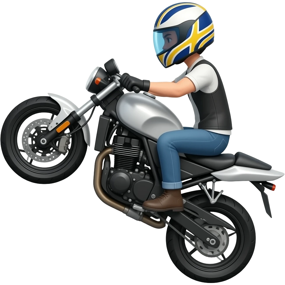 Benimotor kulunırken tek teker yaprken yap emoji