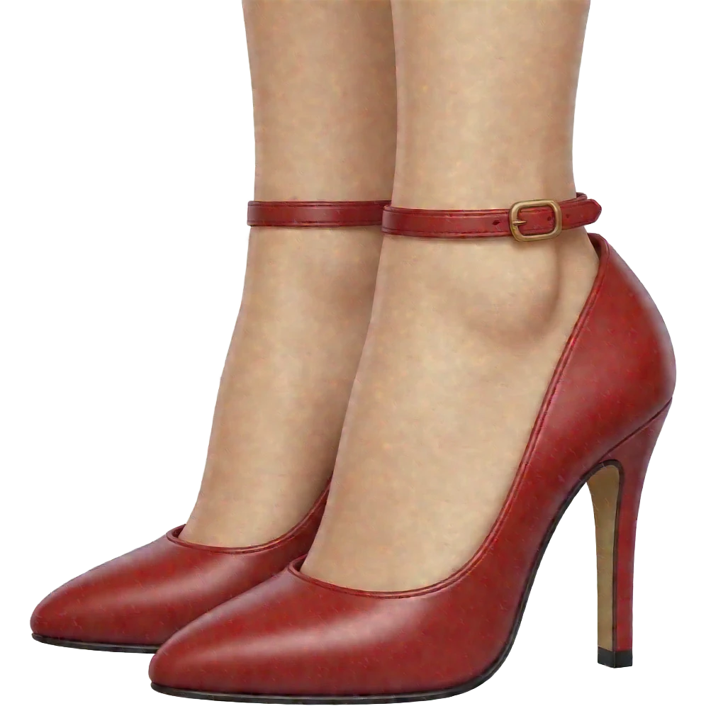 Emoji girl with Louboutin heels emoji