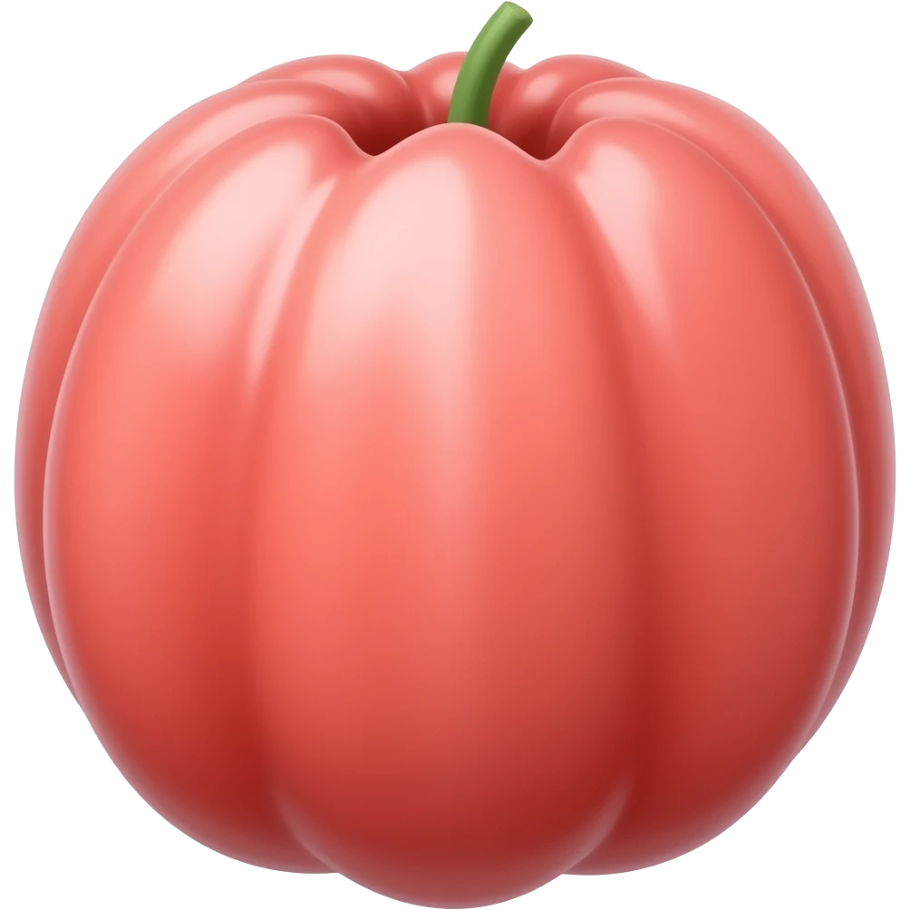 Rose apple  emoji