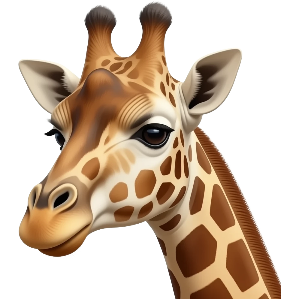 giraffe head emoji