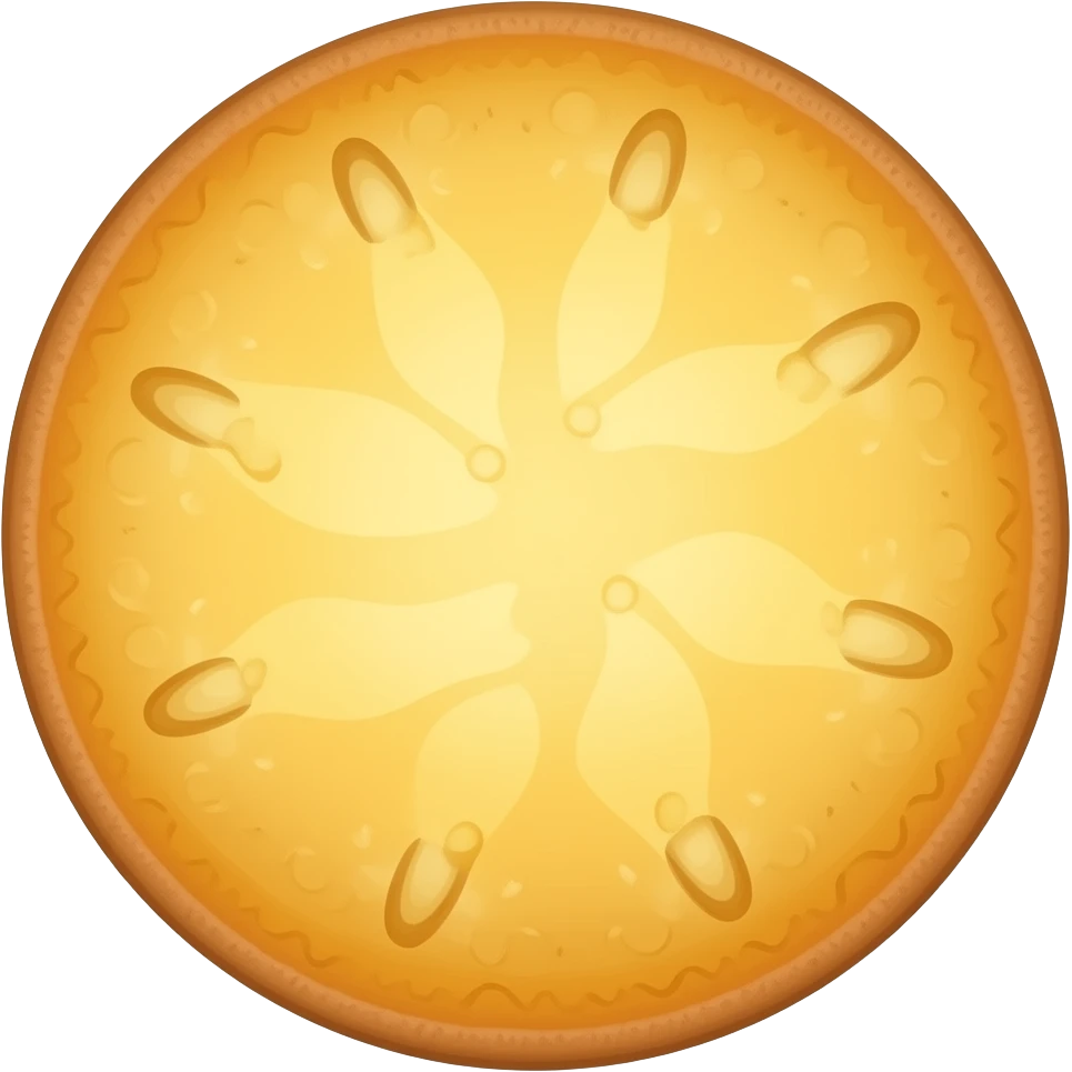 torta di patate,  vista dall'alto emoji