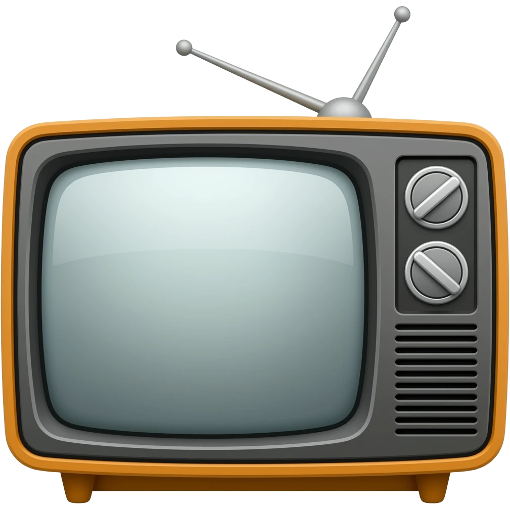 Old TV emoji