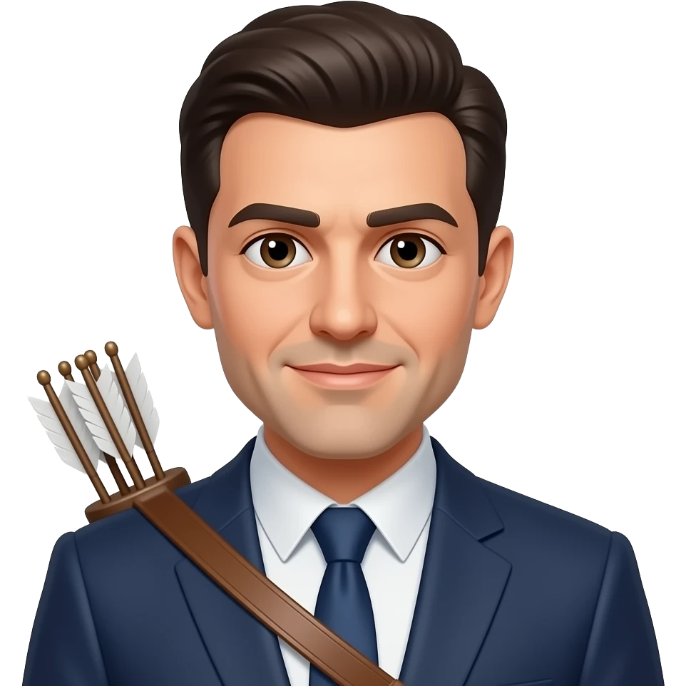 Okçu Çağan Efe ak emoji