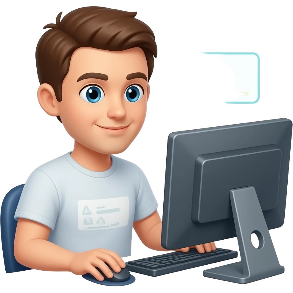 EMOJI DE UNA TECNICA CON PC emoji