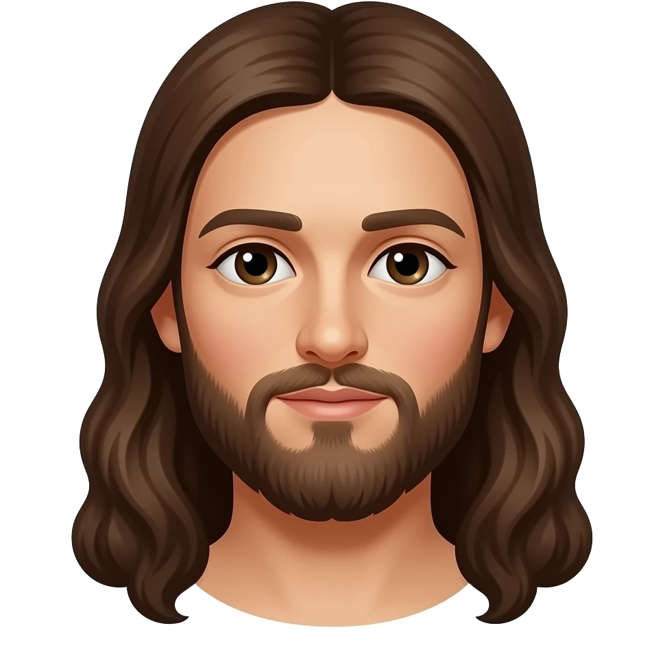 Jesus black emoji