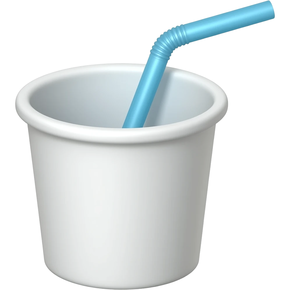 Cup with Straw emoji