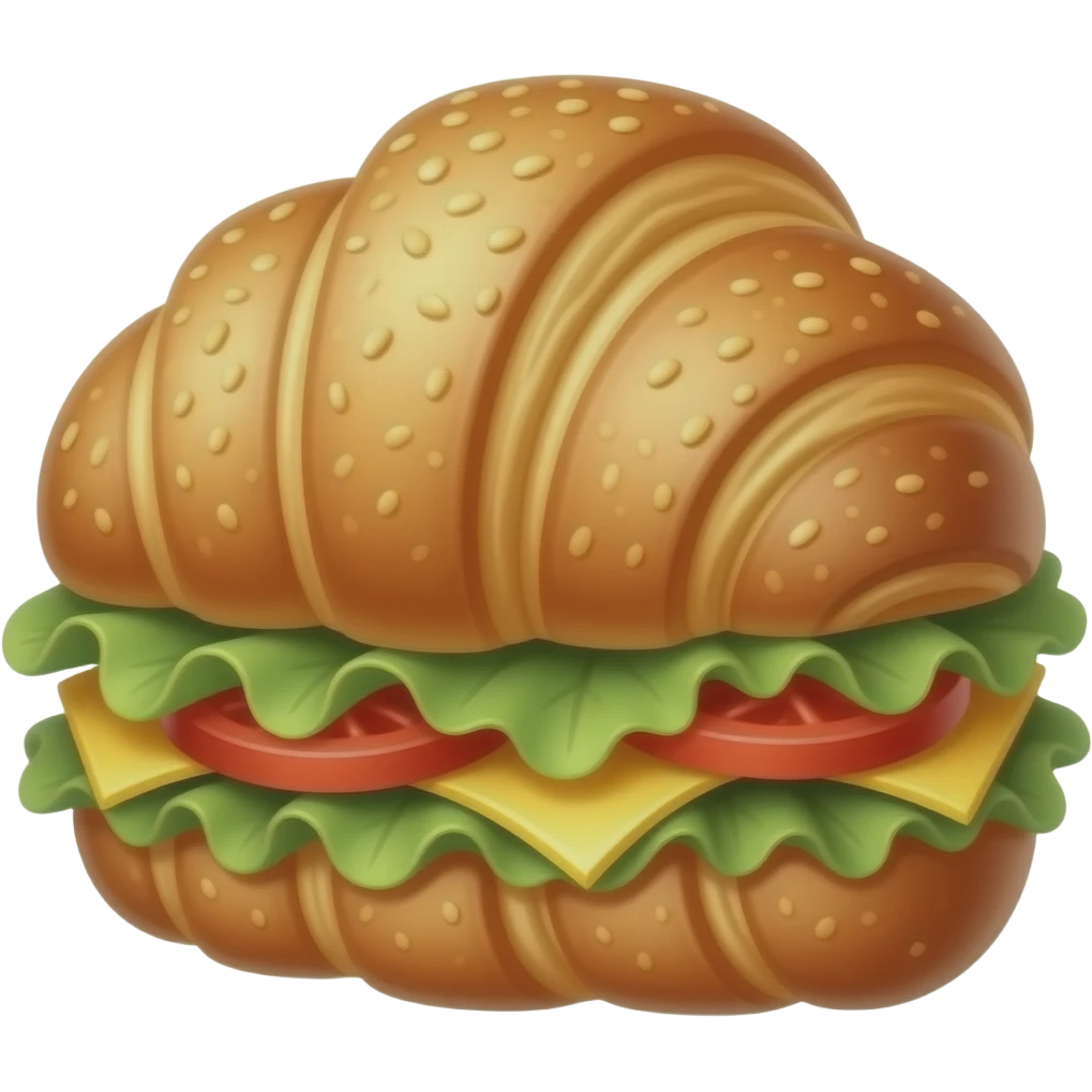croissant sandwich emoji