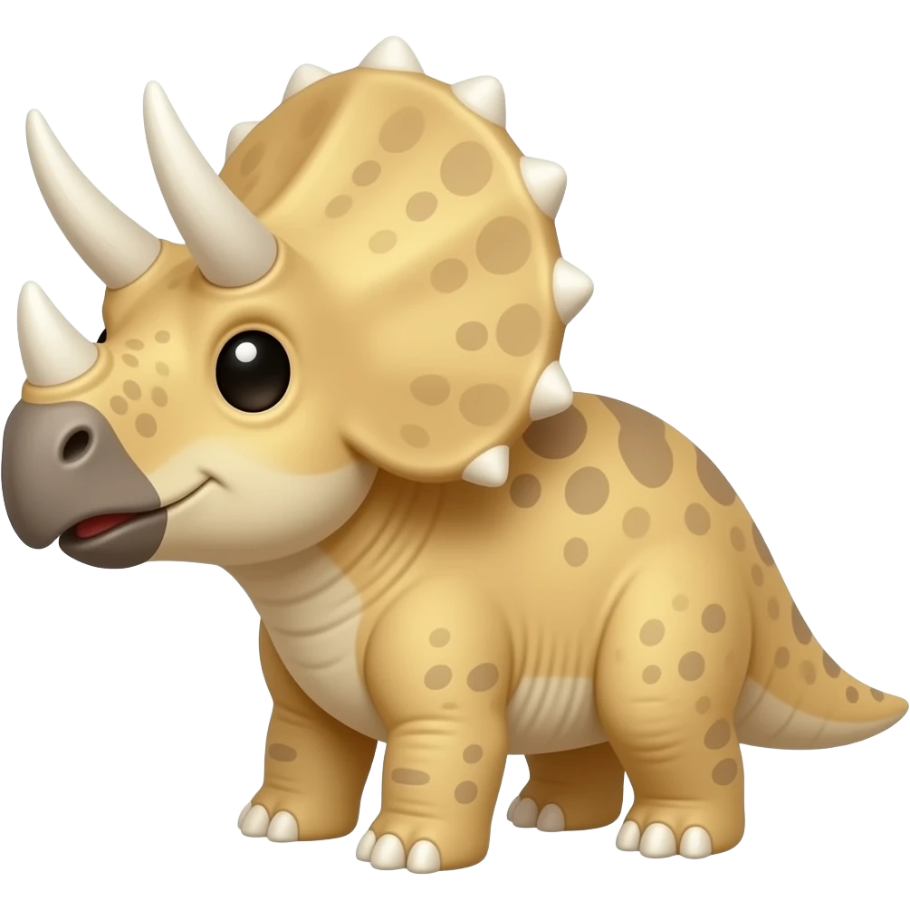Baby Triceratops emoji