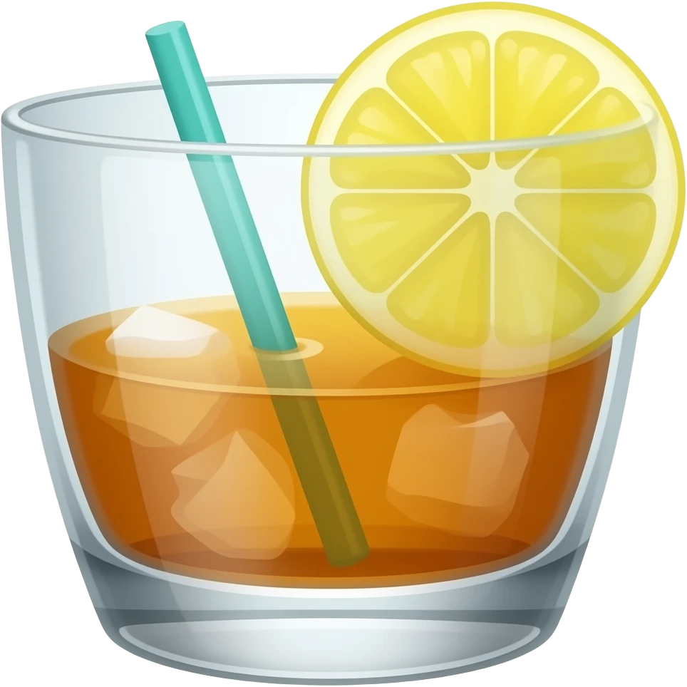drinks in glass emoji