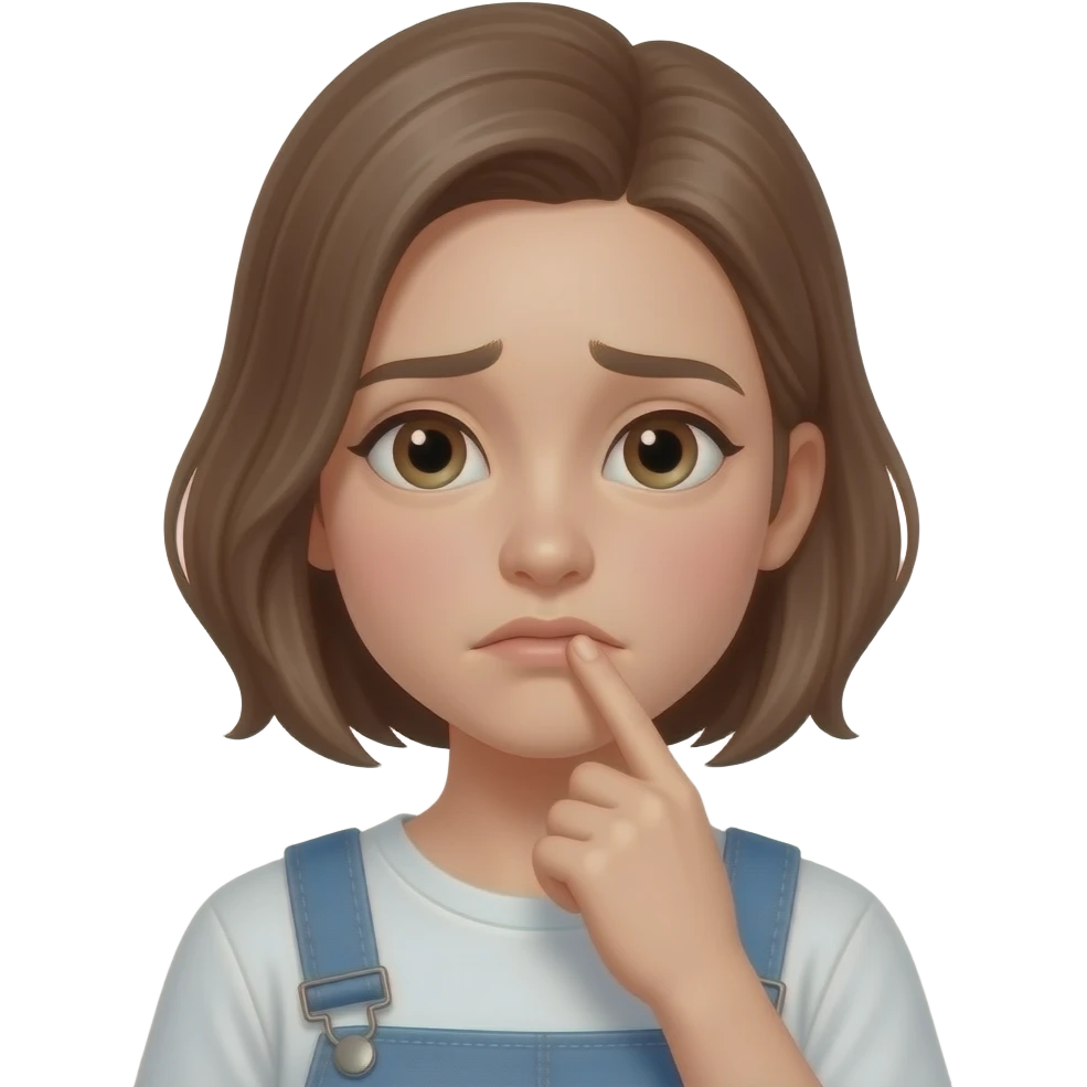 biting finger shy emoji emoji