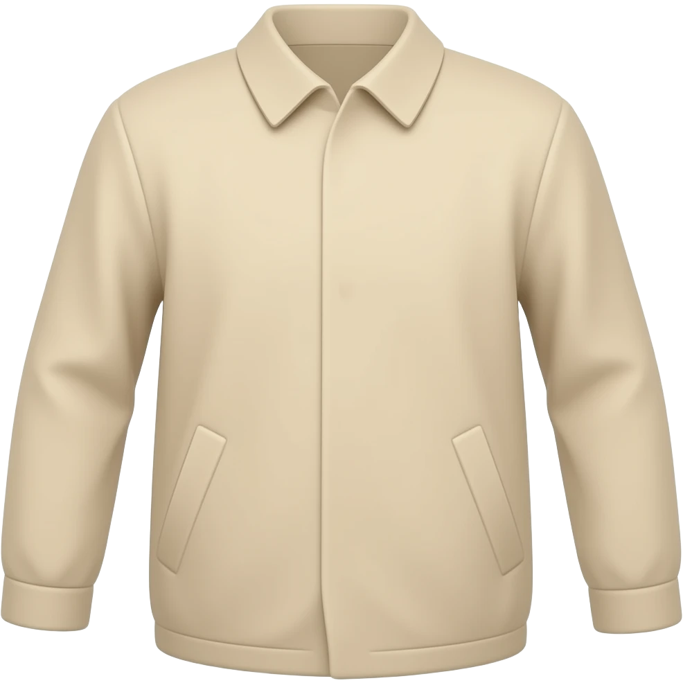 plancha de ropa de color beige emoji