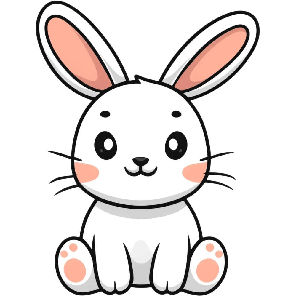 normal rabbit emoji