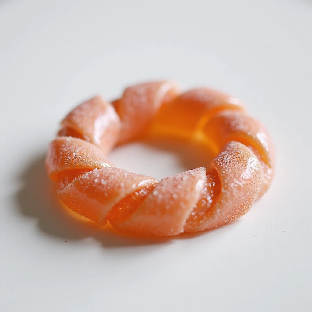 realistic dalgona candy with the circle shape from Squid Game emoji