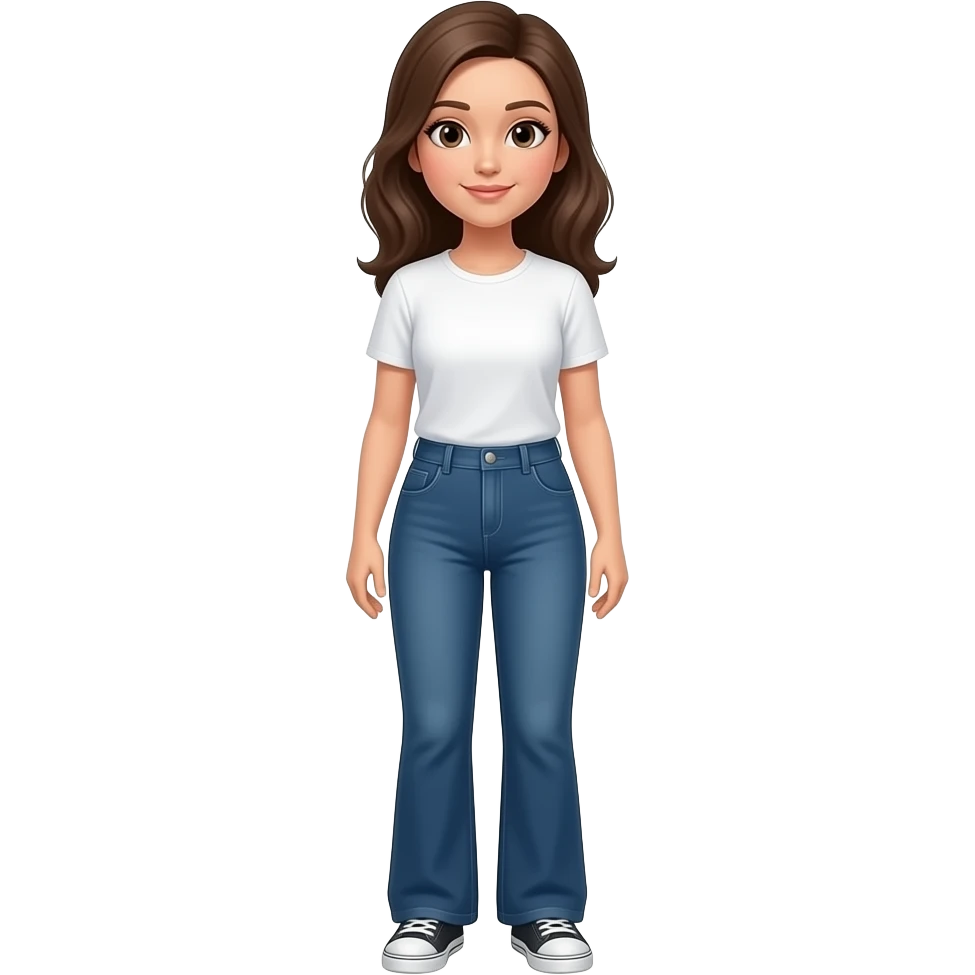 Like this but woman woth long pants emoji