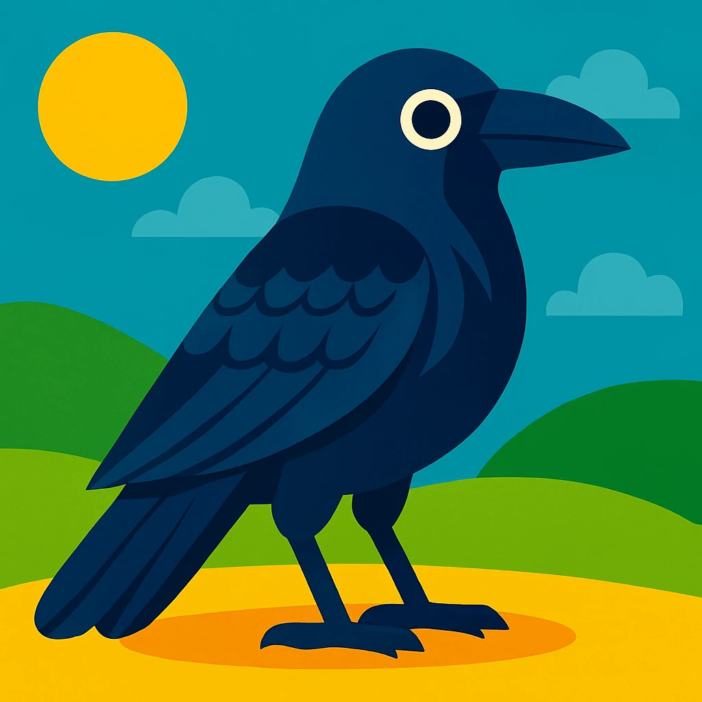 Raven emoji
