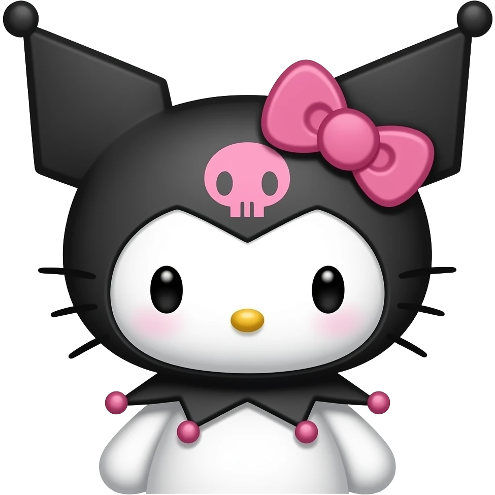 Kurumi hello kitty emoji