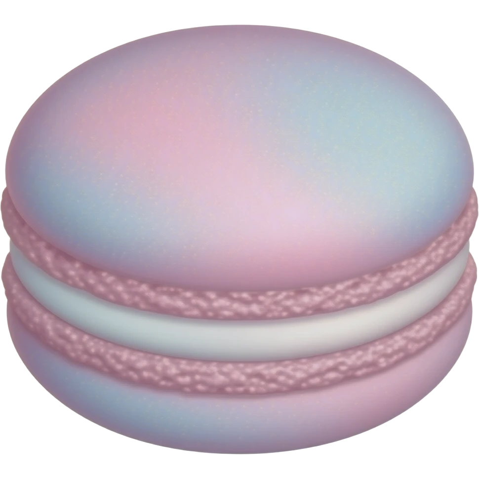 A macaroon plate a Barbie-inspired pastel barbie colour emoji