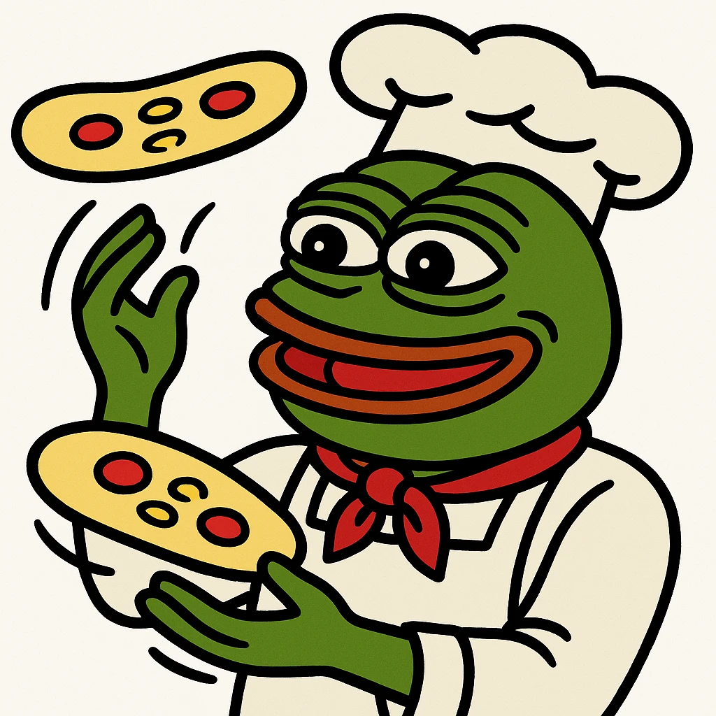 smiling Italian chef spinning pizza dough emoji