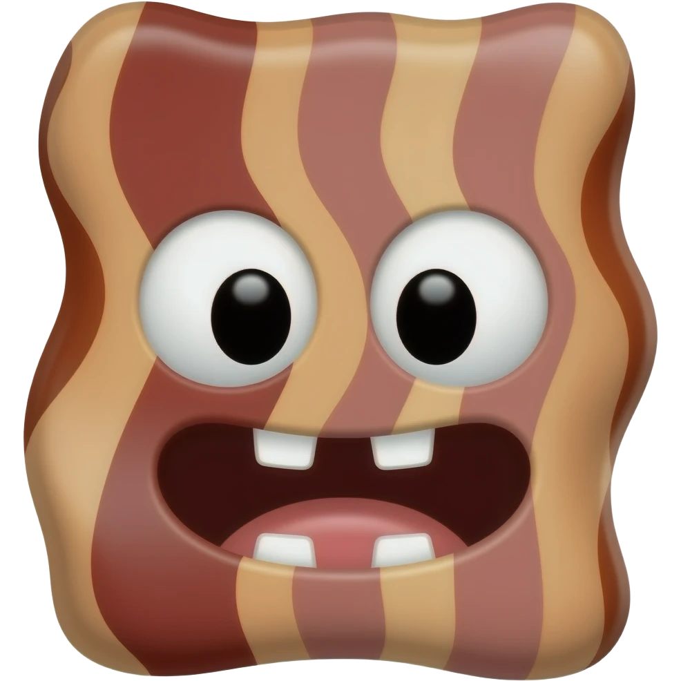 Make a roblox bacon freaky face emoji