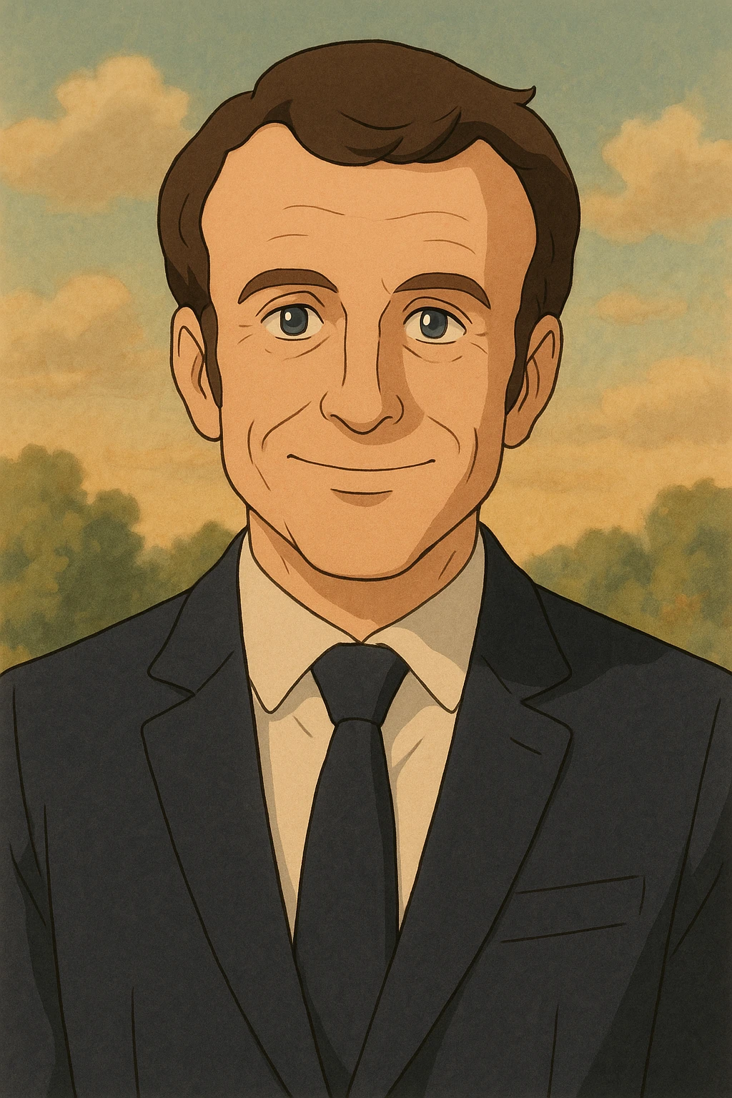 Emmanuel Macron emoji