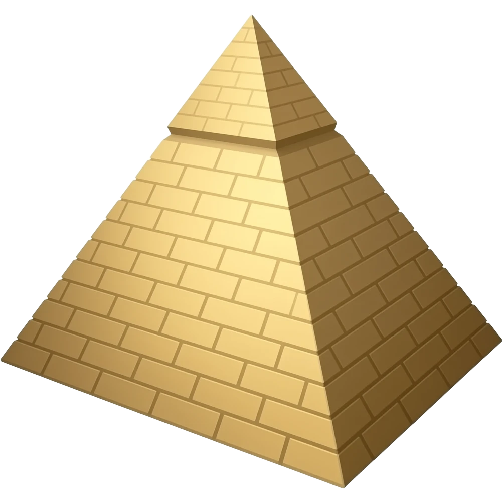 Pyramid emoji