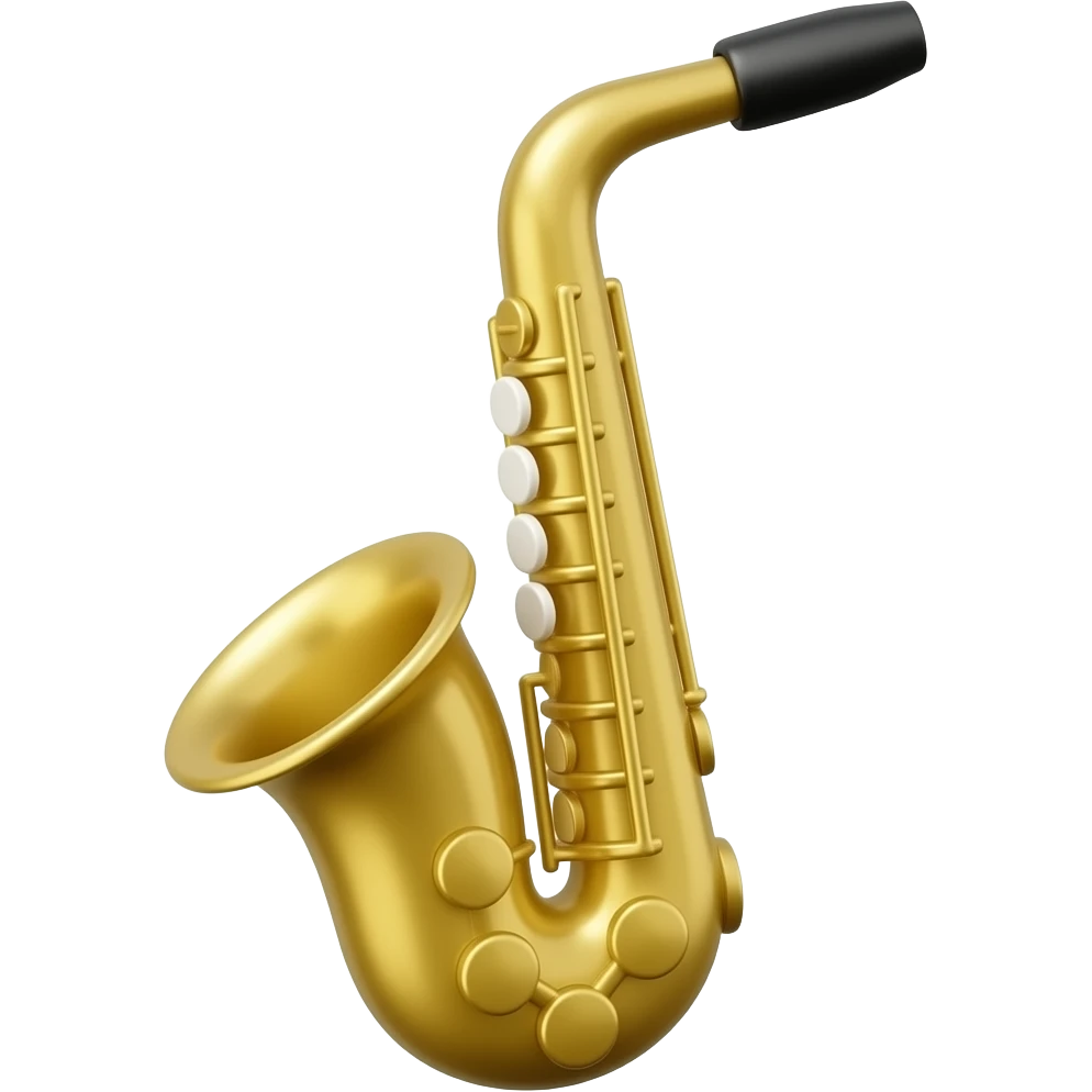 toy saxophone emoji